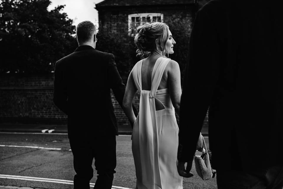 Bride and groom