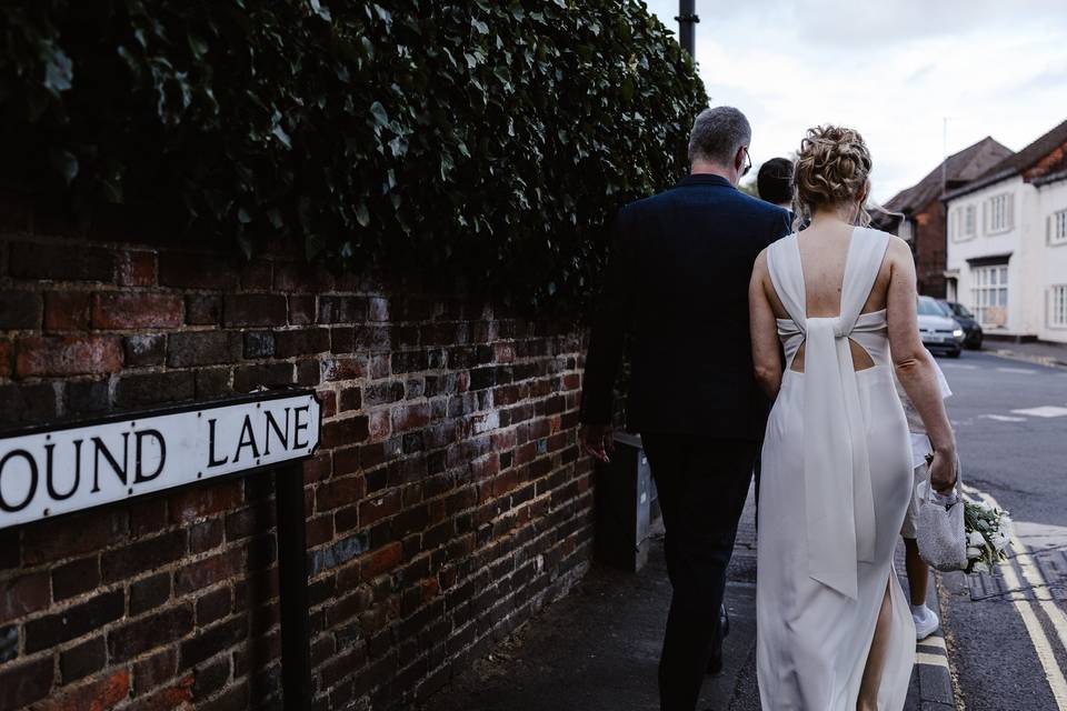 Bride and groom