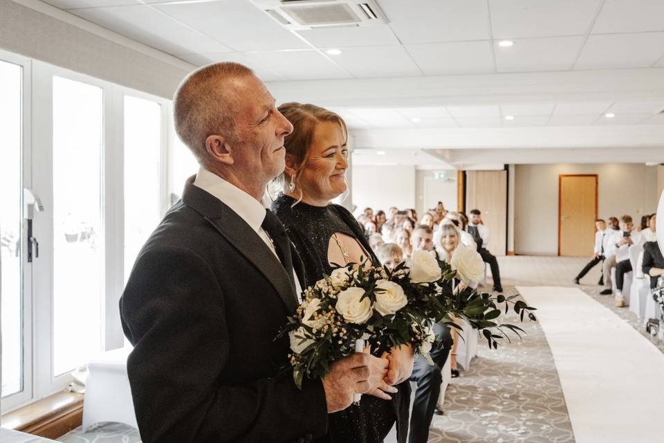 The proud parents