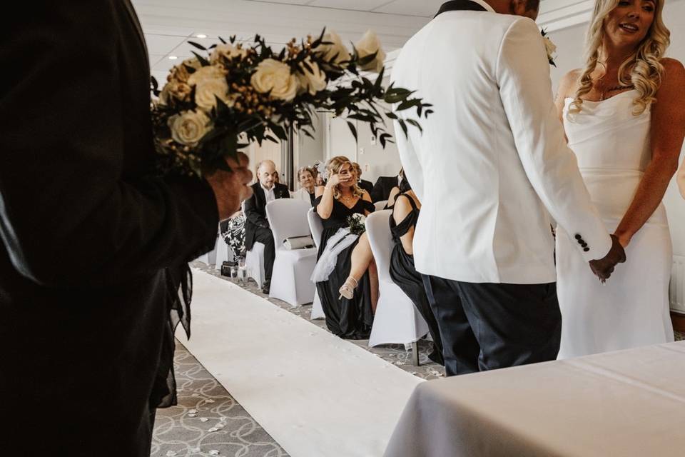The emotional bridesmaid