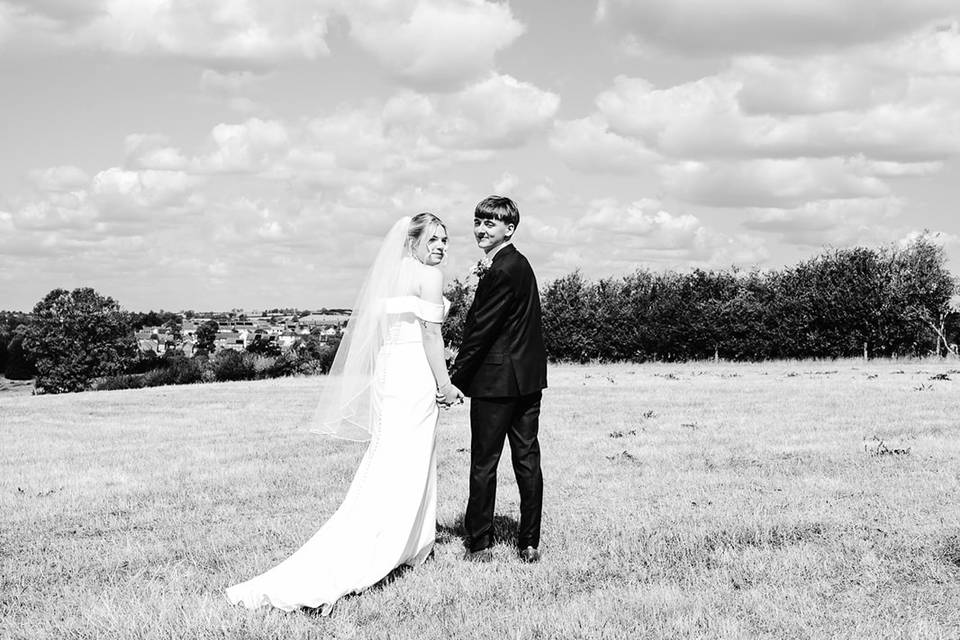 Couple Looking Back