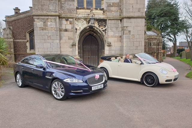Hire 2 wedding cars