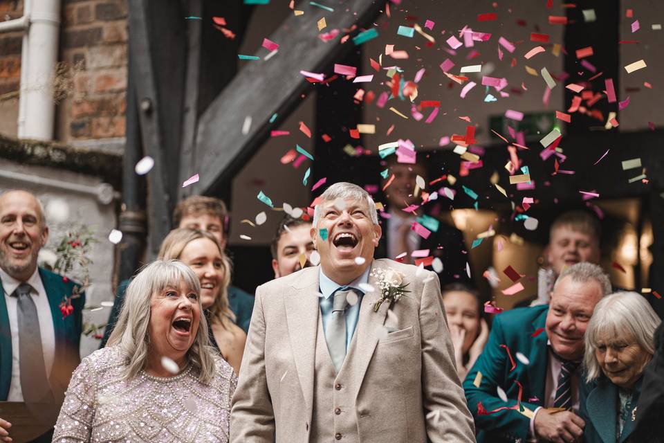 Sharon and Rob, Drappers Hall