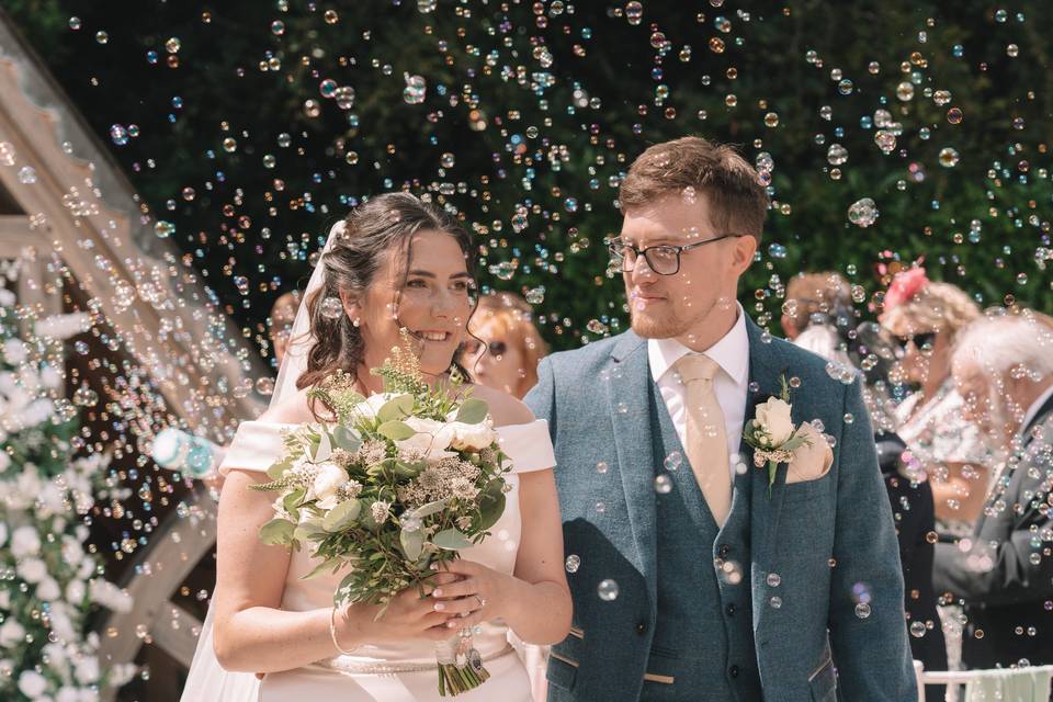 Alana and Luke, Highfield Hall