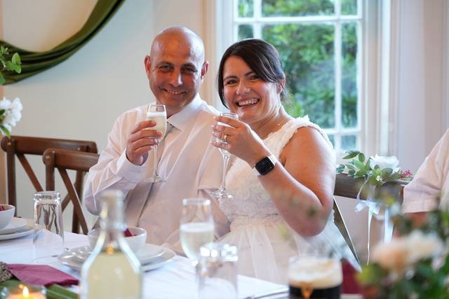Joyful Wedding Moment