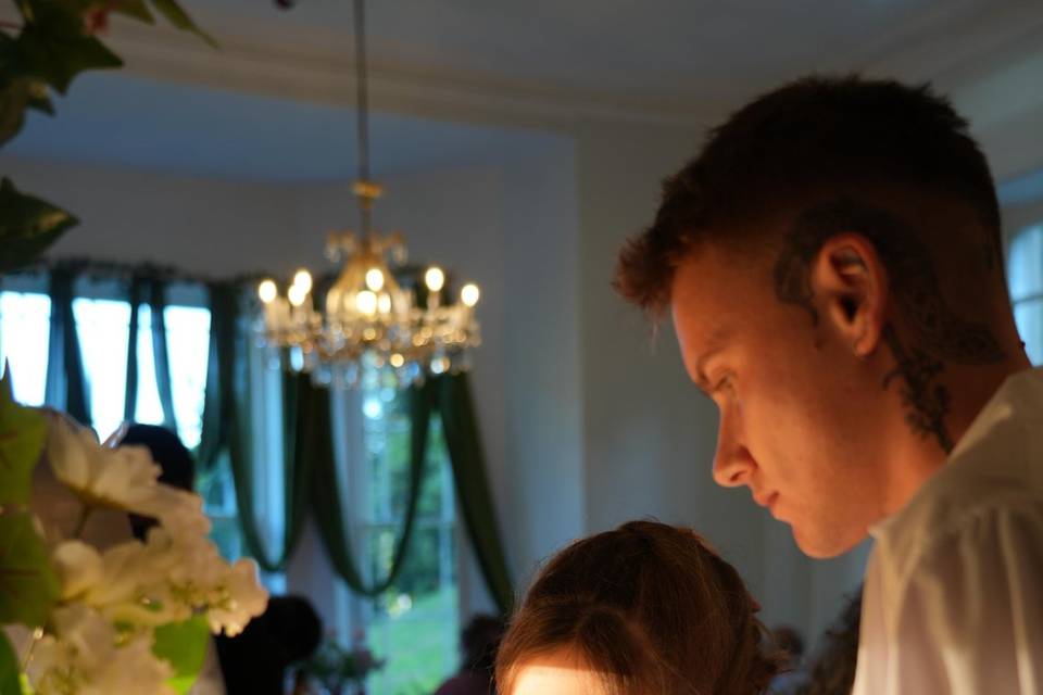 Special Moment with the Little