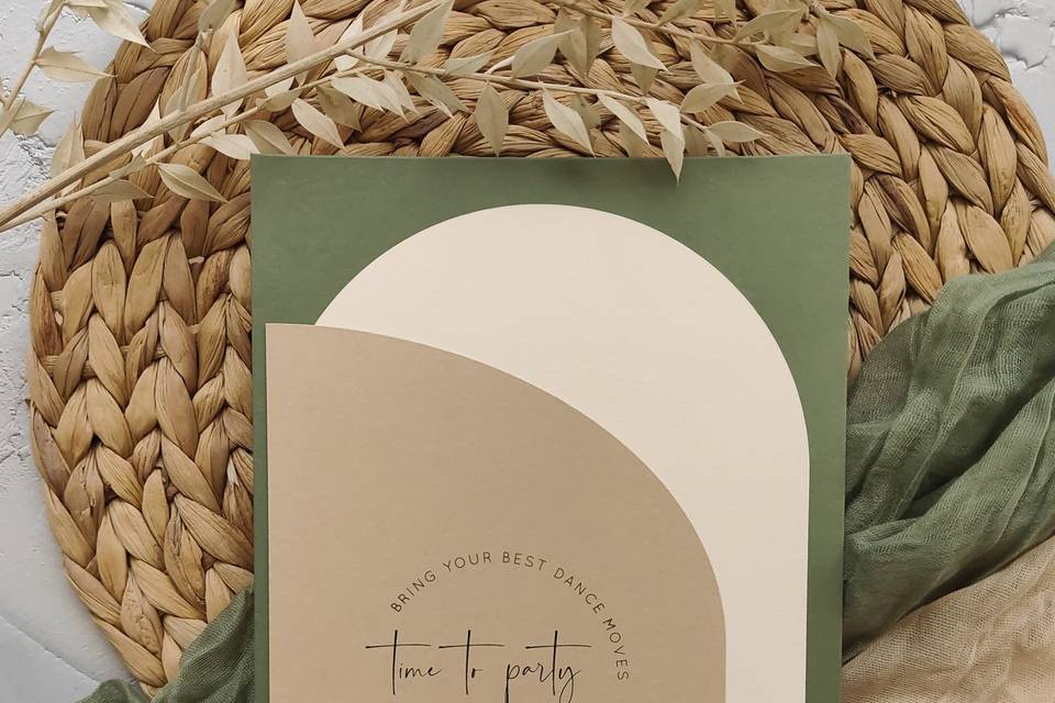 Neutral tones arch set