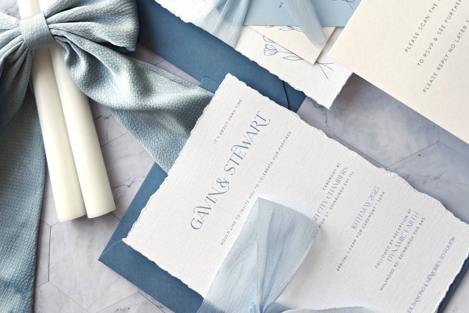Dusty Blue tones