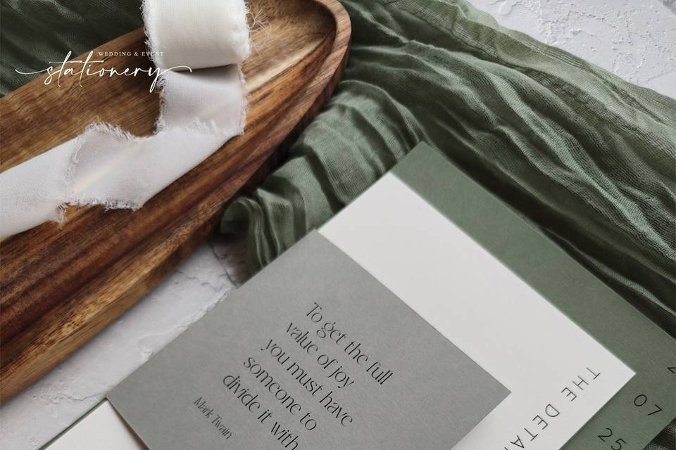 Sage green tones