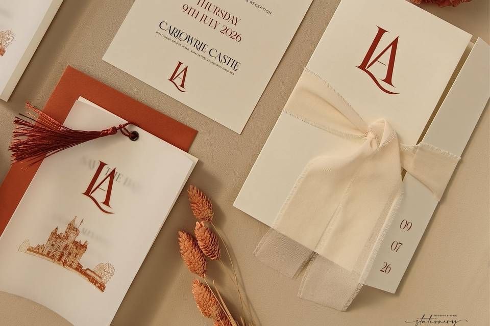 Flutterbeeze Wedding Stationery