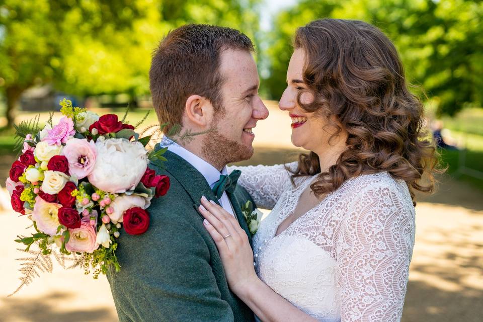 Oxford Wedding Portrait