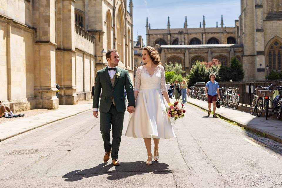 Oxford Wedding Portrait