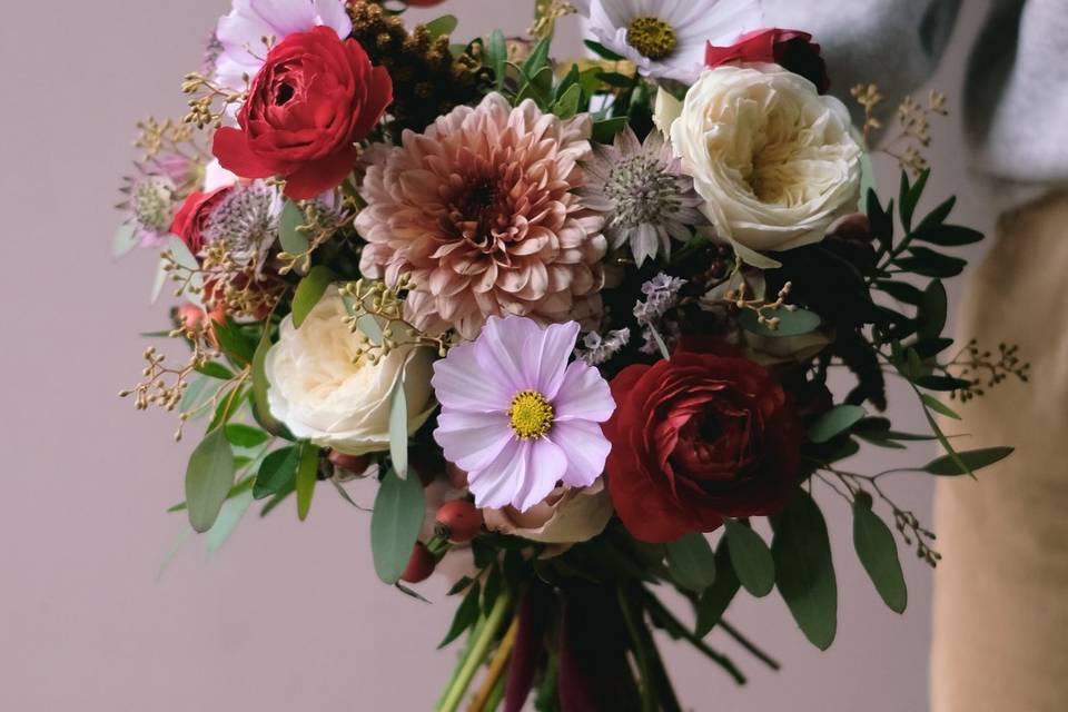 Autumn Bridal Bouquet