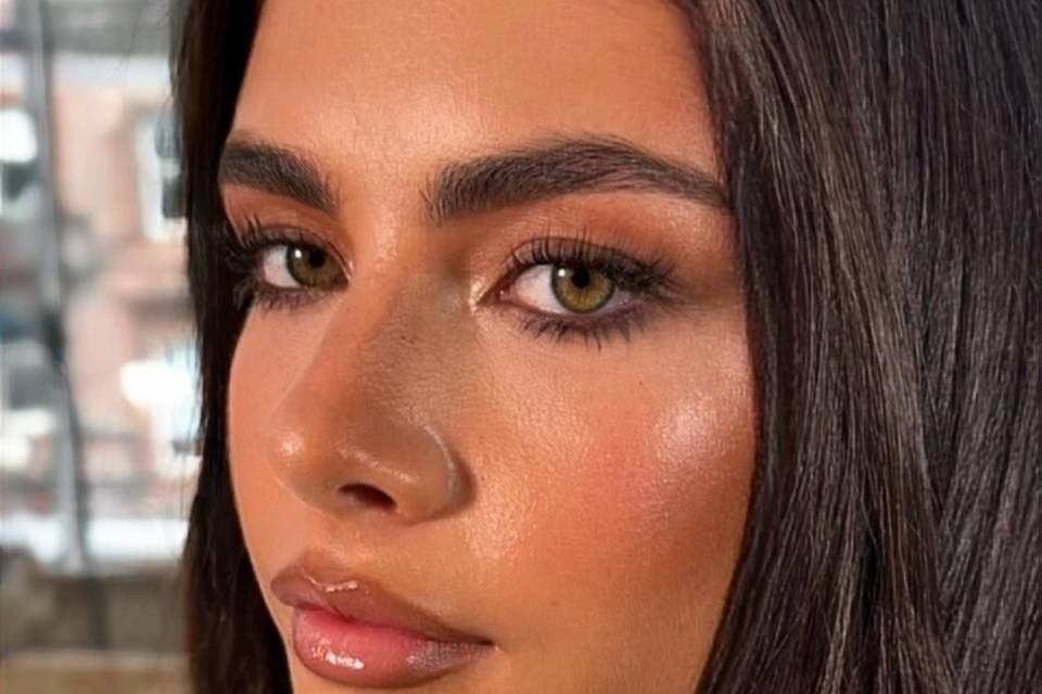 Bronzed modern glamour