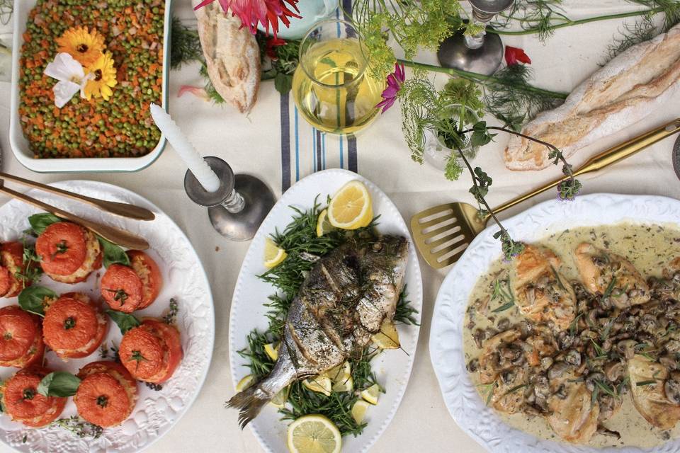 Sharing French Summer Feasts