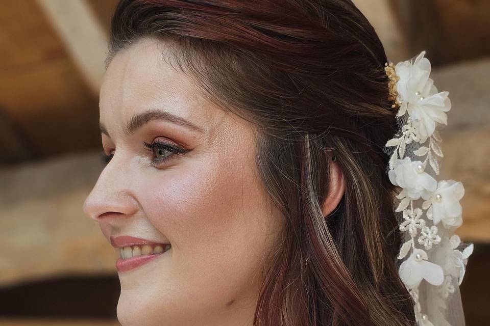 Bride hair & makeup