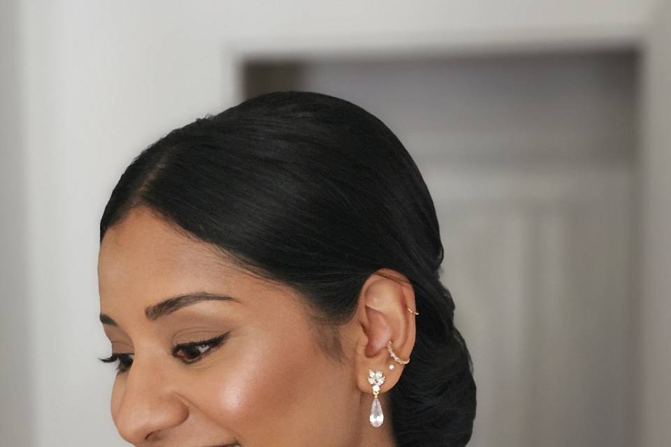 Bridal hair & makeup