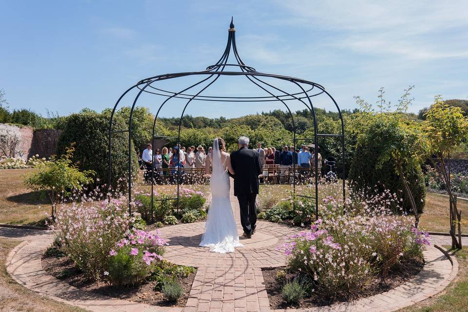 Walled Garden Ceremony