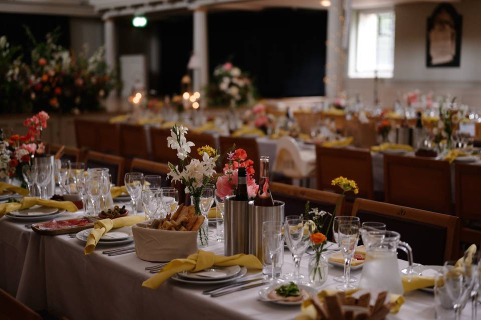 Banqueting tables