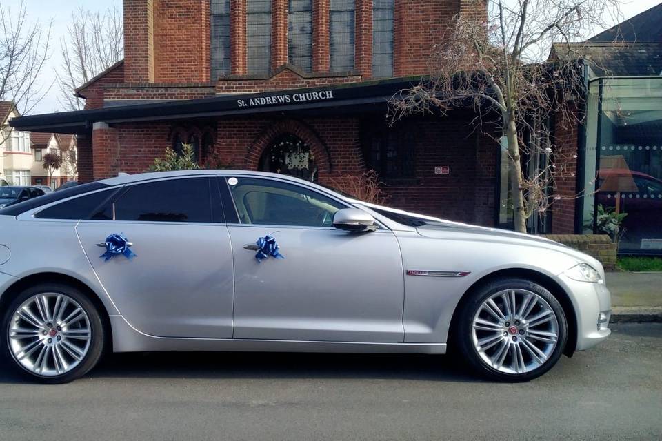 Side View Jaguar XJ