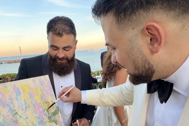 Groom Painting