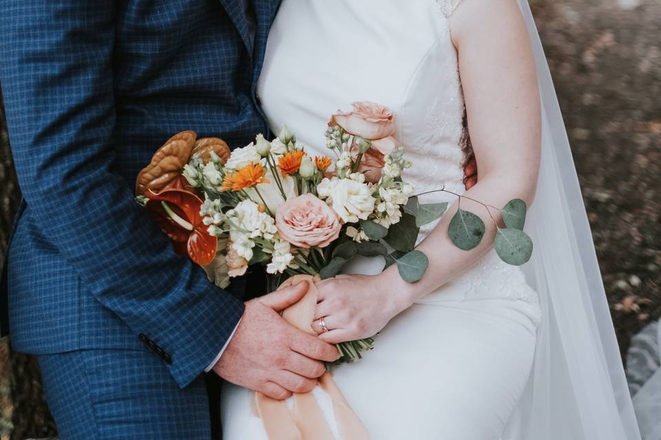 Couple wedding in Tuscany