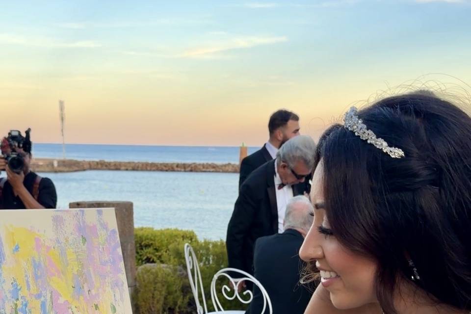 Bride Painting