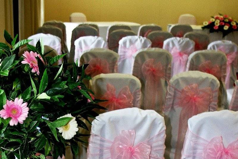 Chair covers and sashes