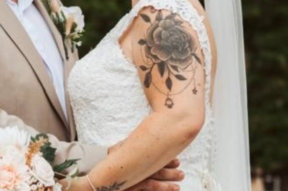 The happy couple