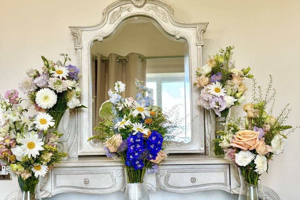 Bridal party flowers