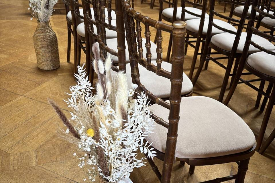 Dual use dried flowers