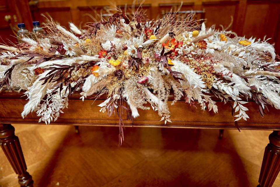 Top table flowers