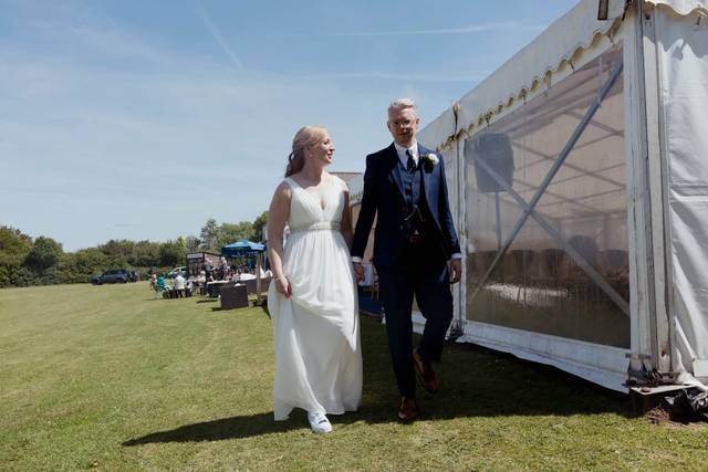 Modern wedding south wales