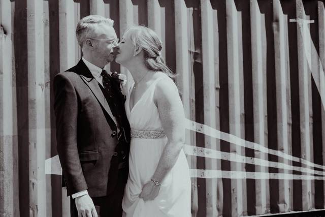 Modern wedding’s south wales