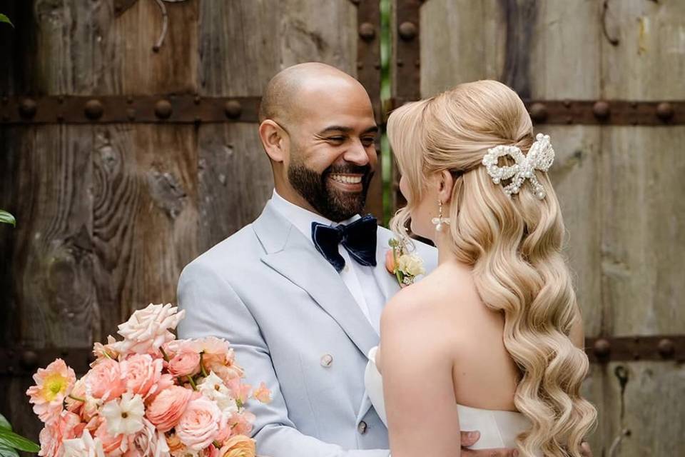 Bridal hair