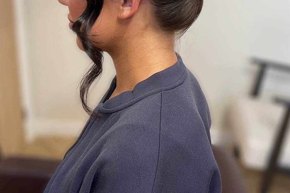 High bun