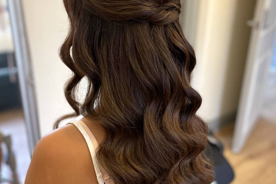 Bridal hair