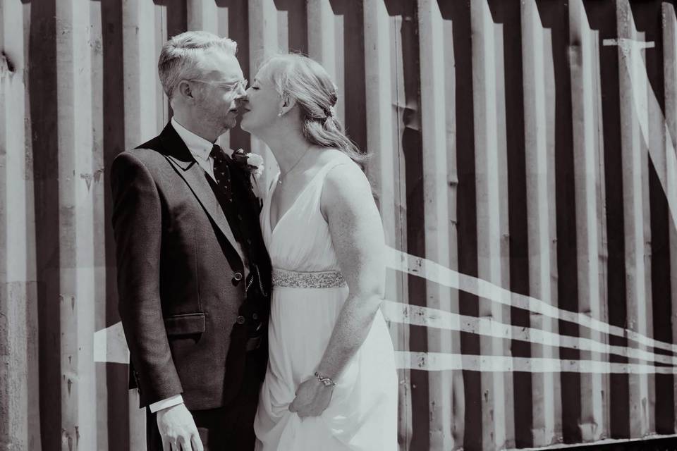 Modern wedding’s south wales