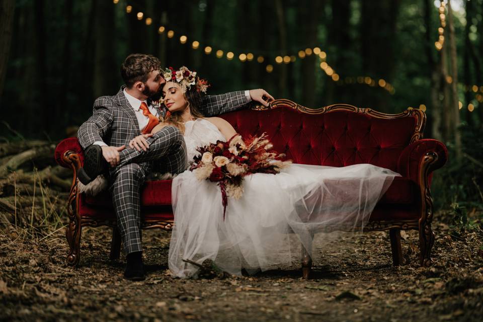 Woodland wedding