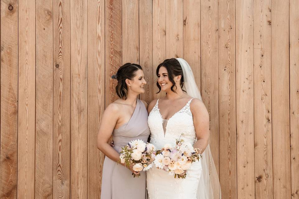 Bride and moh