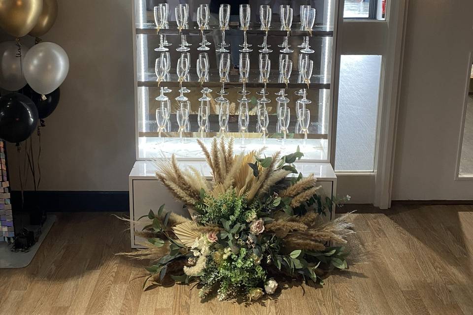 Bespoke Prosecco Wall