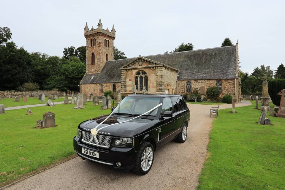 Wedding at Dirleton Kirk