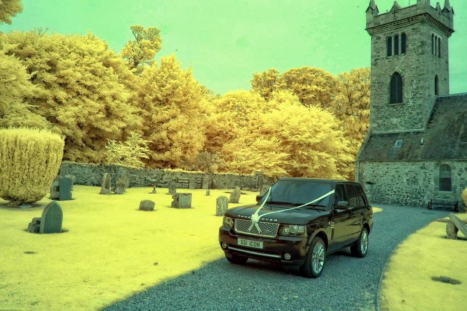 Outside Dirleton Kirk