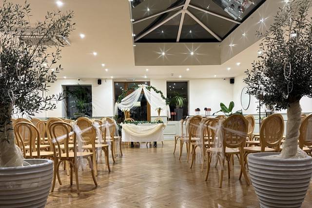 Ceremony set up example