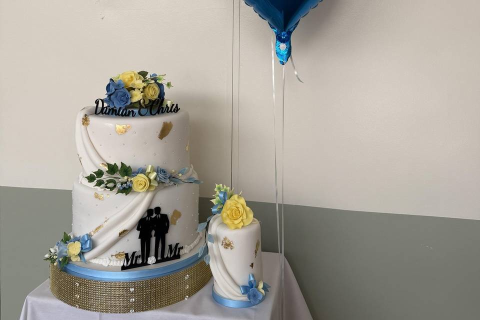Cake set up