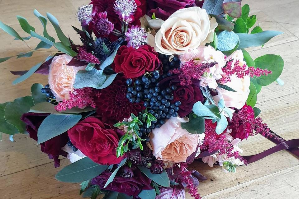 Autumn Bridal Bouquet
