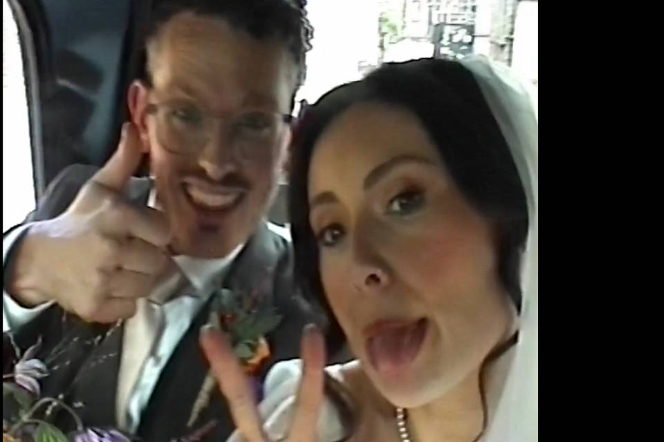 Camcorder Bride & Groom