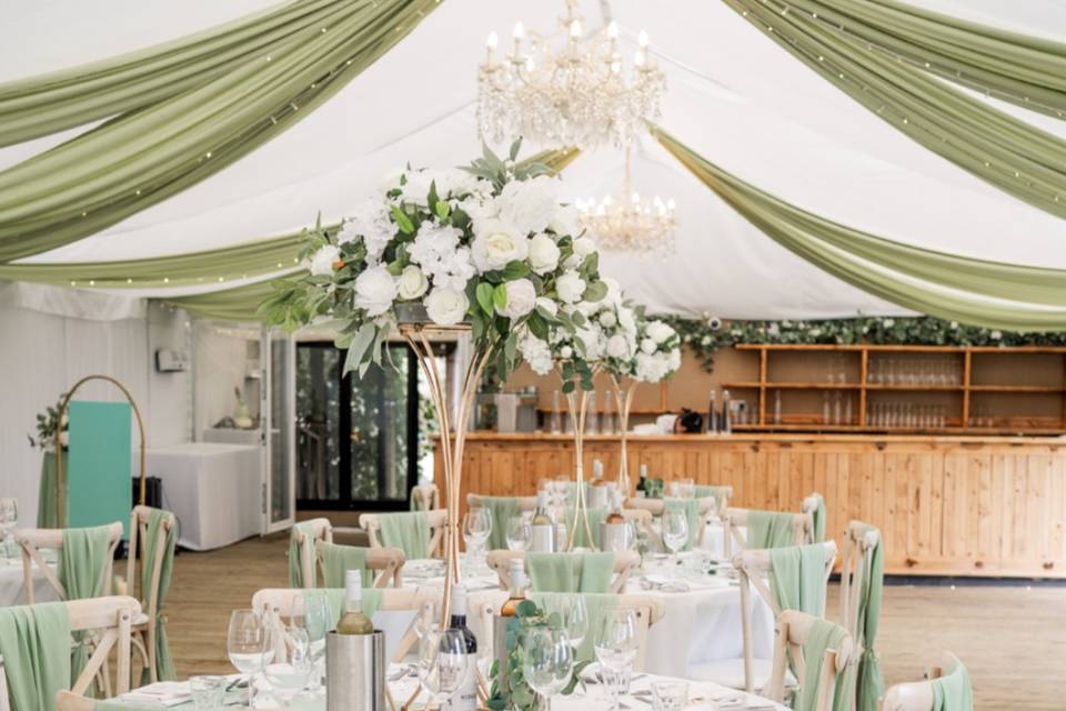 Sage green wedding