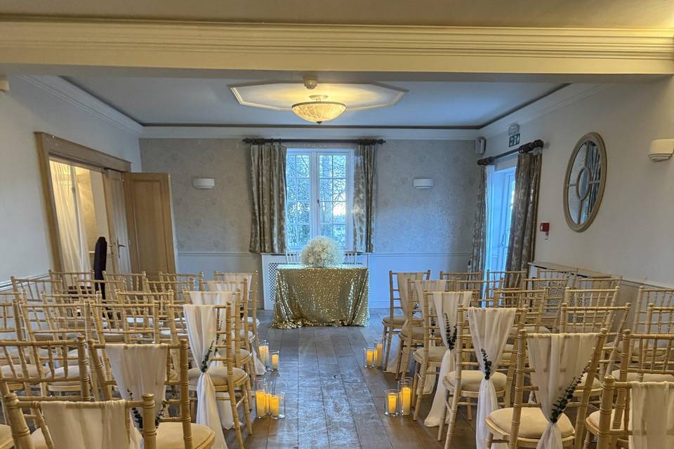 Aisle ceremony at Leigh Park