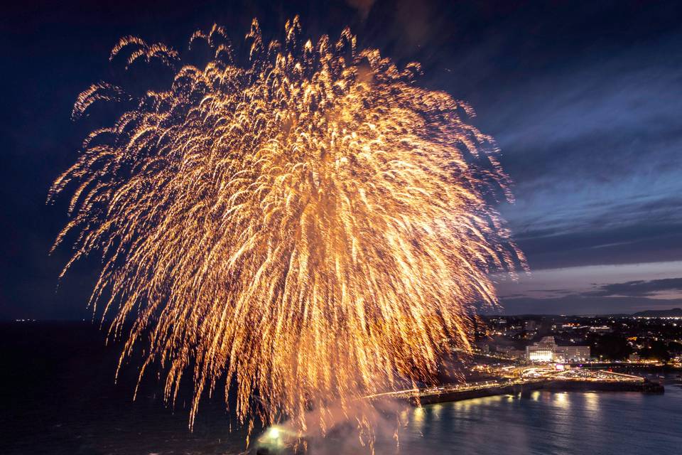 Harbour fireworks